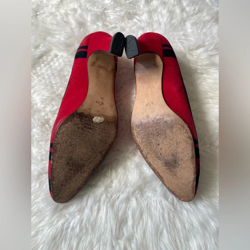 VINTAGE SAKS FIFTH AVENUE KITTEN HEELS - Picture 6 of 8